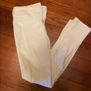 White Stretch Skinny Jeans